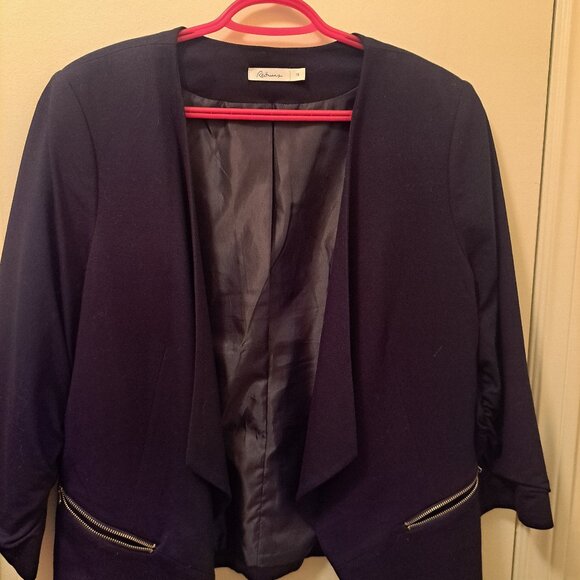 Reitmans black open blazer - Picture 1 of 3